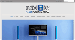 Desktop Screenshot of mede8ershop.co.za