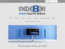 Tablet Screenshot of mede8ershop.co.za